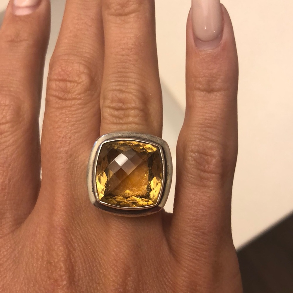 David Yurman citrine ring